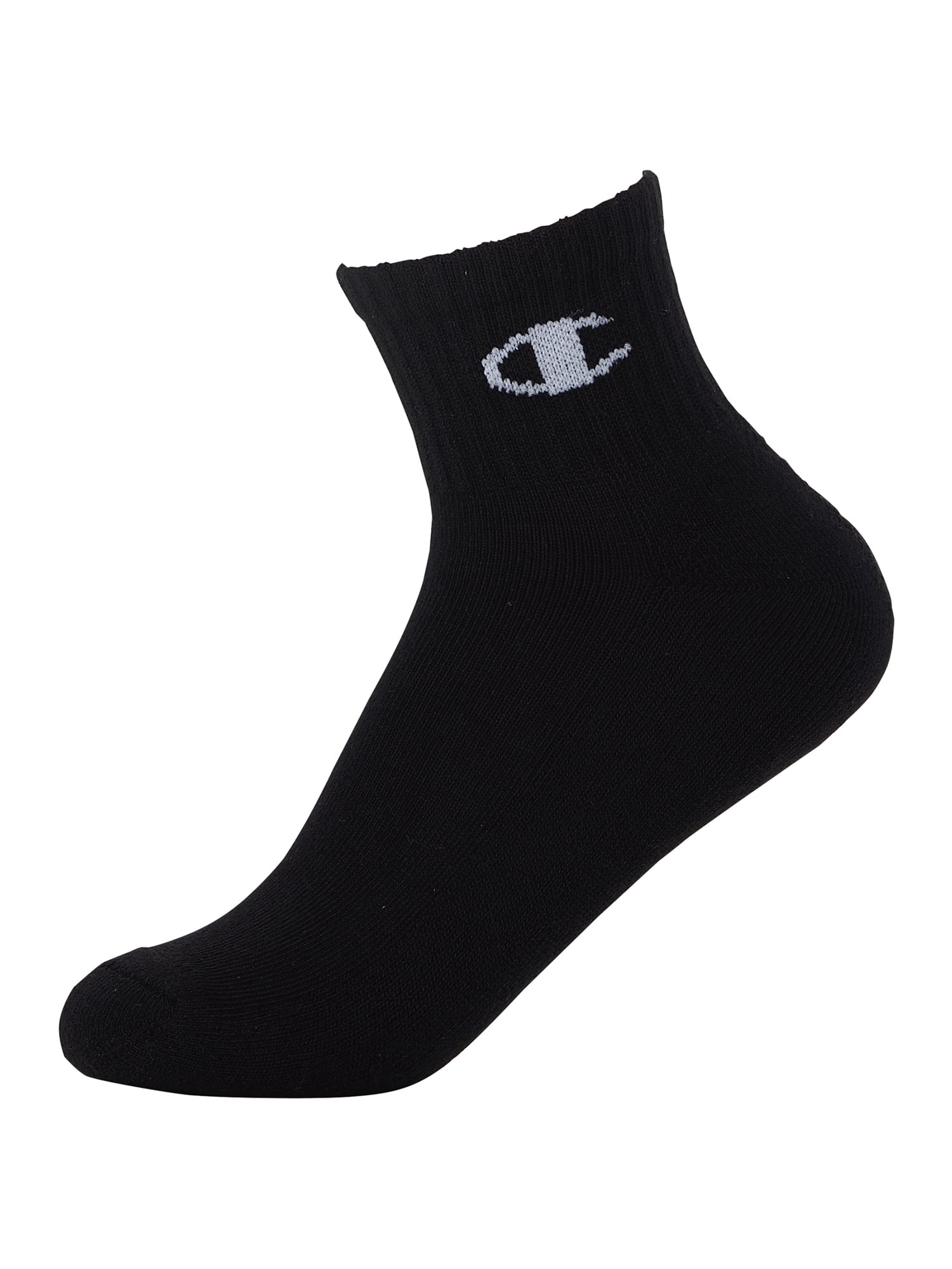Champion Boys Socks, 12 Pack Ankle Socks, Sizes 7 - 11