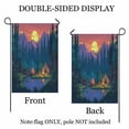 thumbnail image 2 of Camping Flags for Campers Personalized , Welcome to Our Campsite Camping signs 12x18 Double Sided for Outside, Camper Camping Decorations, 2 of 5