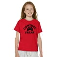 thumbnail image 4 of Control Freak Controller Geek Gamer Crewneck T Shirts Boy Girl Teen Brisco Brands S, 4 of 6
