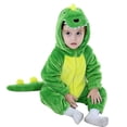 thumbnail image 1 of Ca Disfraz de dinosaurio para niños pequeños Disfraz de animal mono con capucha lindo para niños Halloween, 1 of 5