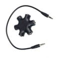 thumbnail image 3 of ZLight 3.5mm Audio Splitter Headset Accessory Professional Stable Converter Equipment Small Earphone Adapter Adapting Tools black 1Set, 3 of 5