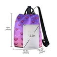 thumbnail image 3 of FORMRS Women's Travel Backpack Purse Anti-Theft Hidden Pockets Casual Shoulder Bag, Pixel Love, 3 of 7