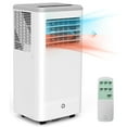 thumbnail image 1 of Twister.CK 10000 BTU Portable Air Conditioner with Heater, Indoor AC Unit for Room up to 450 Sq.ft, White & Gray, 1 of 8