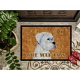 thumbnail image 3 of Carolines Treasures SS4887MAT Tapis Intérieur Ou Extérieur 18 X 27 Po. White Boxer Essuie-Toi, 3 of 4