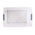 thumbnail image 6 of Open Box Homz 64 Qt Secure Latch Large Clear Stackable Storage Container Bin, 6 of 12