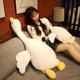 thumbnail image 3 of Juguetes de peluche de ganso enorme para niños y niñas, muñeco de pato grande, suave, almohada para dormir, cojín, regalos de Navidad, 60/100CM, 1 ud., 3 of 4