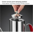 thumbnail image 5 of SUS 316 Stainless Steel Olive Oil Dispenser Bottle for Kitchen,316 Stainless Steel Olive Oil & Vinegar Cruet Dispenser Bottle,Drip Free Sauce Dispenser Bottle for Kitchen Cooking(Size:1000ML), 5 of 7