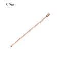 thumbnail image 3 of Uxcell Metal Cocktail Toothpicks Cylinder Drink Picks Cocktail Skewers 5Pack (Rose Gold), 3 of 8