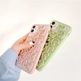 thumbnail image 2 of Compatible with iPhone 12 Pro Max Bling Case Women Girls 3D Glitter Lovely Heart Sparkle Bling Case Clear Cute Shiny Sequin Flexible Durable Slim TPU Cases Protective Cover Case, 6.7 Inch, 2 of 7