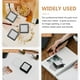 thumbnail image 2 of 10pcs Pads de tinta en blanco SQAure Pintura de tinta Pads incoloros Craft Project Stamp Pads, 2 of 5