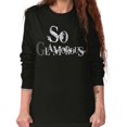 thumbnail image 5 of So Glamorous Cute Inspirational Women's Long Sleeve T Shirt Brisco Brands S, 5 of 5