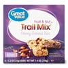 Great Value, Trail Mix Fruit & Nut Chewy Granola Bars, 7.4 oz, 6 Count