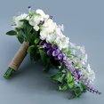thumbnail image 5 of Bridal Bouquet – Handmade Rose & Butterfly Orchid Wedding Flowers, Waterfall Cascade Bouquet for Bride, Proposal, Church Wedding, Photography, 5 of 10