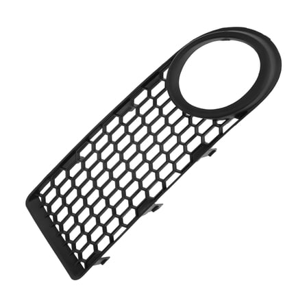 1pc Car Front Left Fog Light Grill for Volkswagen Beetle 2006-2010 No.1C0807683J Black