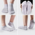 thumbnail image 6 of 8 Pairs Ankle Socks Thin cotton socks Women's Thin Athletic Running Low Cut No Show Socks With Heel Tab, 6 of 8