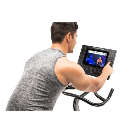 ProForm SMART Power 10.0 Exercise Bike with 10” HD Touchscreen and 30-Day iFIT Membership for Studio Classes & Global Workouts