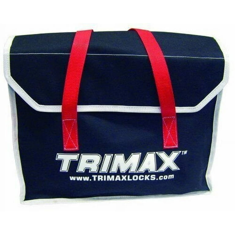 Trimax TCL75 Wheel Chock Locks - Pair Of 2, Universal Fit, Locks & Chocks Wheels For Trailers, RVs, Cars