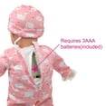 thumbnail image 2 of Little Darlings: 14" Kiss N Tickles Baby Doll - Pink, White, Swan - Soft Body, Sounds, Light Up Cheek, Accessories, New Adventures, Toddler Kid Age 2+, 2 of 9