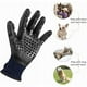 thumbnail image 4 of Guantes y rodillos para el cuidado de perros [dos manos] - Guante de baño y muda para perros, gatos, caballos y otras mascotas con pelaje largo y corto (azul) oso de fresa Electrónica, 4 of 5