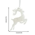 thumbnail image 3 of Christmas Decorations Outdoor Hwkond Christmas Reindeer Pendant Sparkling Reindeer Pendant Statue Decoration Christmas Tree Pendant Up To 30% Off, 3 of 3