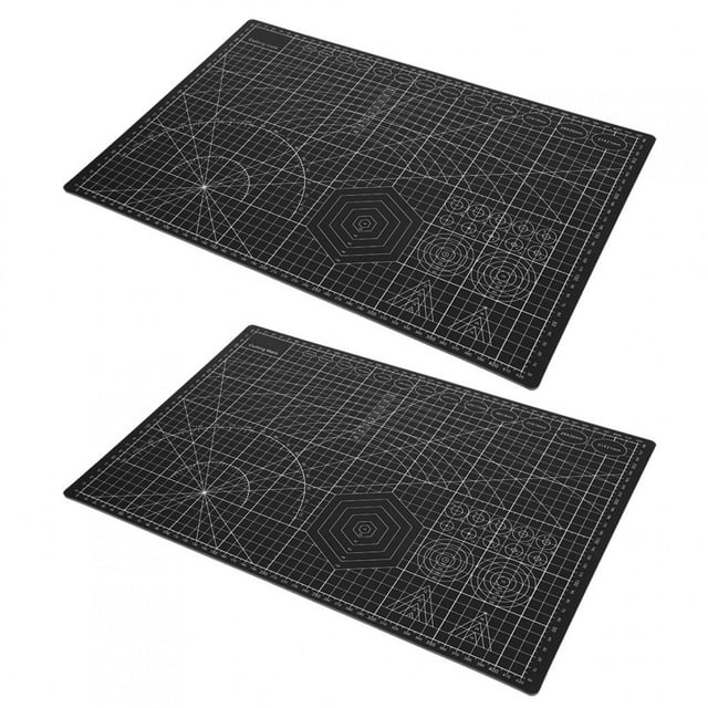 Planche à Découper, 2pcs Mat de Coupe A3 Modèle Mat de Coupe Papier Sculpture Mat de Coupe Haute Capacité