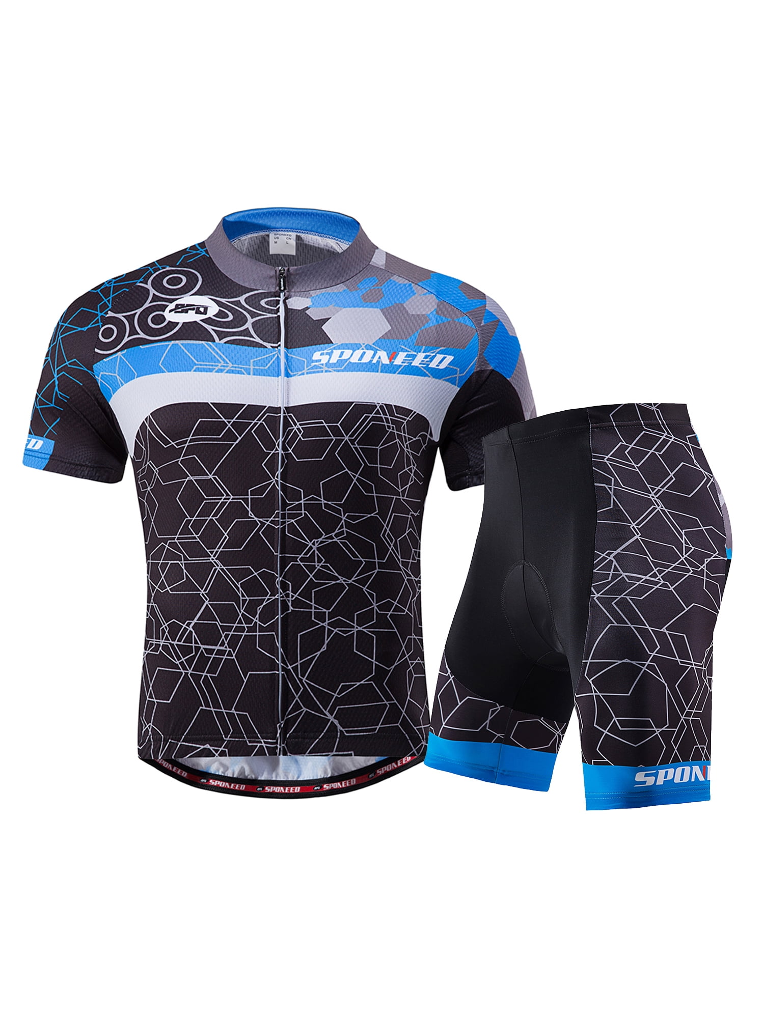 Old But Still Rolling Mountain Bike Uniform Summer Mans Cycling Jersey Set