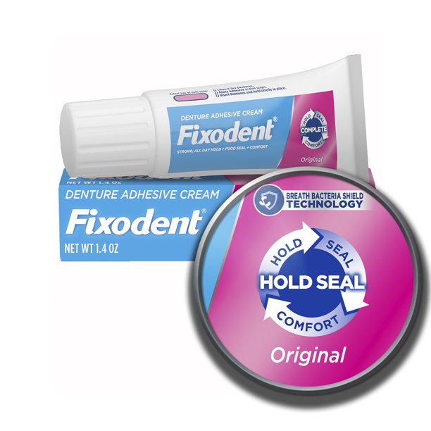 Fixodent Original Secure Denture Adhesive 1.4 oz