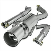 Spec-D Tuning N1 Catback Exhaust Compatible with 1995-1999 Mitsubishi Eclipse Gst 2.0L Turbo