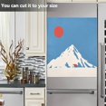 thumbnail image 3 of Yayeee Magnetic Dishwasher Cover for The Front Decoration Home Kitchen Machine Sticker Protector, Snow Mountain, 3 of 6
