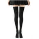 thumbnail image 3 of Calcetines largos antideslizantes por encima de la rodilla para mujer, medias blancas finas hasta la mitad de la pantorrilla, de seda negra y blanca, calcetines largos hasta el muslo para, 3 of 3