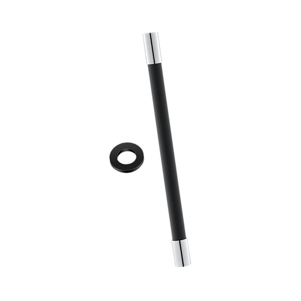 Manguera de extensión para grifo, fácil de instalar, ajustable, flexible, para fregadero de cocina Negro