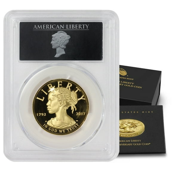2017-W $100 Gold High Relief Liberty 225th Anniv. PCGS Gem Proof with Original Government Packaging U.S. Mint Coin