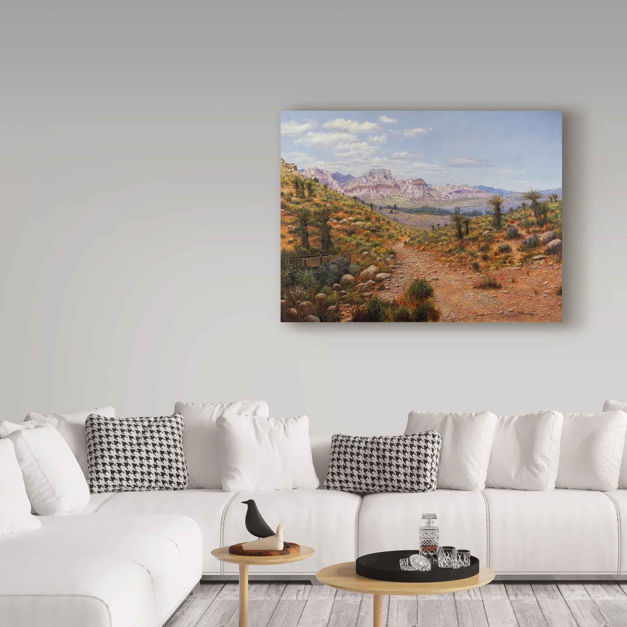 Trademark Fine Art 'Old Spanish Trail' Canvas Art by Bill Makinson