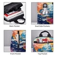 thumbnail image 3 of Fotbe Colorful Whimsical Earth Mochila Ligera para Hombres y Mujeres - Duradera y Resistente al Agua, Ideal para Escuela, Trabajo, Viajes y Uso Diario, 3 of 7