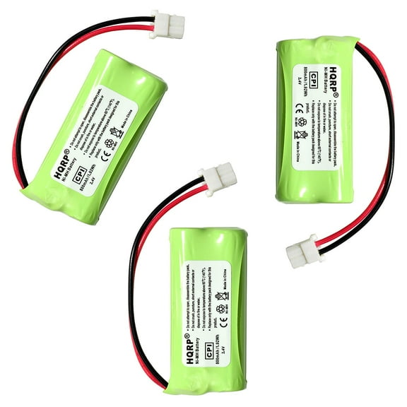 HQRP Phone Battery 3-Pack for ATT LUCENT CL82550 CL82600 EL52100 CL82400 CL82450 CL82500 Cordless Telephone