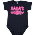 thumbnail image 3 of Inktastic Mama's Girl Pink with Hearts Girls Baby Bodysuit, 3 of 5