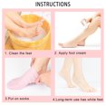 thumbnail image 4 of Lubelski 1 Pair Women Men Elastic SPA Moisturizing Sock Anti Cracking Feet Care Protector, 4 of 7