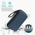 thumbnail image 4 of ProCase Hard Travel Tech Organizer Case Bag for Electronics Accessories Charger Cord Portable External Hard Drive USB, 4 of 5