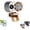 White, variant on 2026 New Clip on Car Air Conditioner Fan, Car Fans That Blow Cold Air, Portable Fan for Car, Portable Clip on Cooling Fan with 360° Rotation, 199 Speeds Adjustable Clip-On Cooling Fans (white)