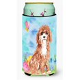 thumbnail image 1 of Easter Eggs Cavapoo Tall Boy Beverage Insulator Hugger, 1 of 1