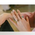 thumbnail image 2 of Juego de Anillos de Oro Yuyangstore Plata Oro Mujeres, 2 of 7
