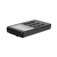 thumbnail image 2 of Portable Mini Digital Display AM FM Radio Rechargeable Lithium Battery Black Compact Design Lightweight Stereo Functions Ideal for Home and Travel Us, 2 of 5