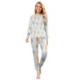 thumbnail image 2 of Onlypjs Easter Family Matching Pajamas Set Egg Print – Soft Long Sleeve Sleepwear for Men and Women, Cozy Loungewear, 2 of 5