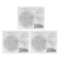 thumbnail image 2 of 3Pcs DIY Transparent Stamps Clear Imprint Repeated Sticking Clear Rubber Stamps for Making Card Decoration DIY Crafts, 2 of 14