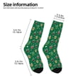 thumbnail image 2 of Goofa Milk Tea Pattern Children's Crew Socks, Kids' Daily Wear and Sports Socks, Breathable Socks, Sports Socks, Moisture-Wicking Socks for Children, 2 of 6