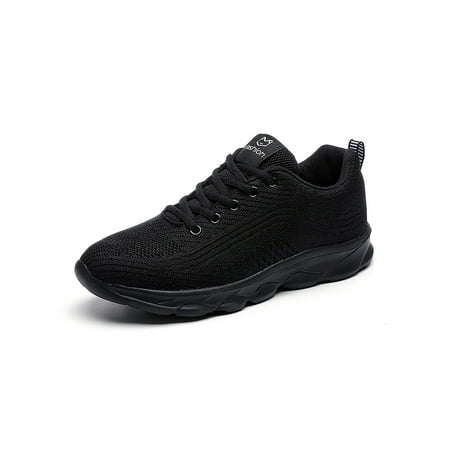 

Ymiytan Womens Wear-resistant Athletic Shoes Hiking Non-Slip Round Toe Sneakers Ladies Gym Comfort Shoes