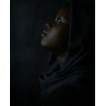 thumbnail image 2 of Node18 20x24 Black Ornate Wood Framed with Double Matting Museum Art Print Titled - Meditation, 2 of 4