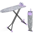 thumbnail image 1 of Tabla de planchar KINGBOARD Compact con alfombrilla de silicona gris, 1 of 5