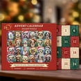 thumbnail image 6 of 2024 Christmas Countdown Calendar Puzzle Advent Set 1000 Piece Family Activity Toy for Memorable Holiday Game Nights, 6 of 6
