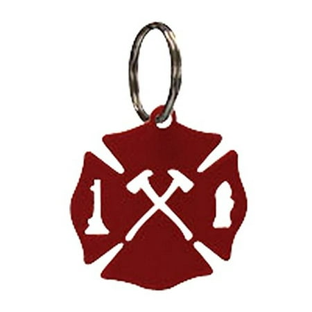 Maltese Keychain - KC-111R Maltese Cross - Key Chain-RED
